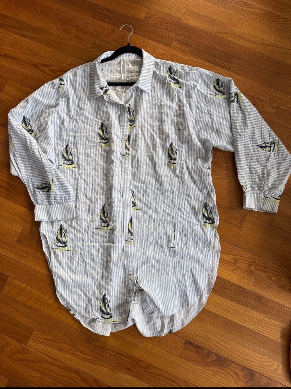 New Anthropologie Daria Buttondown Tunic Size XL - Picture 4 of 6